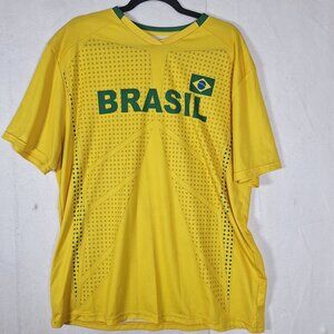 Brasil  futbol soccer jersey size XL